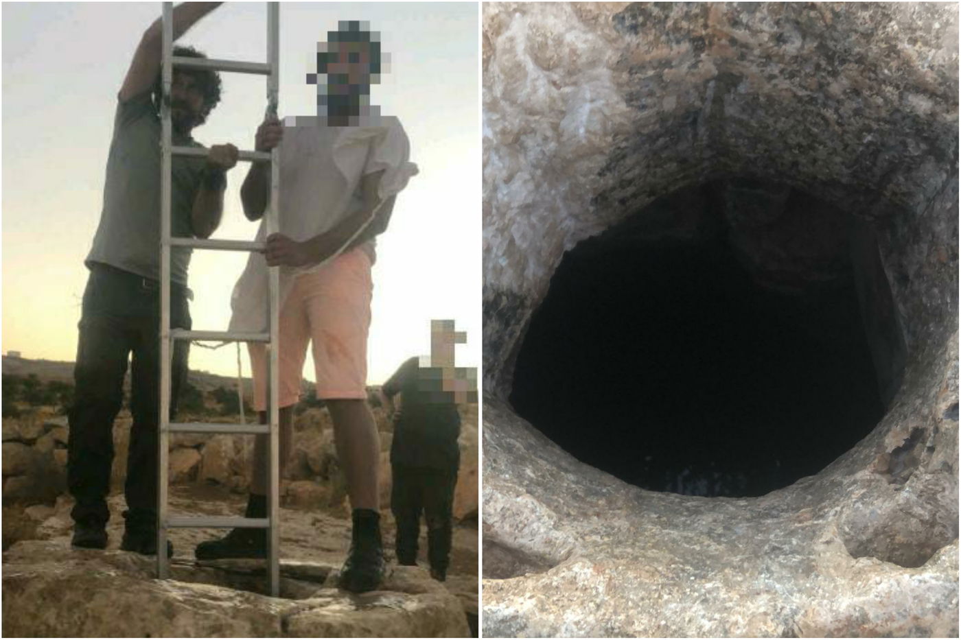 בן 19 טבל בבור מים ונלכד - עד שחולץ; צפו