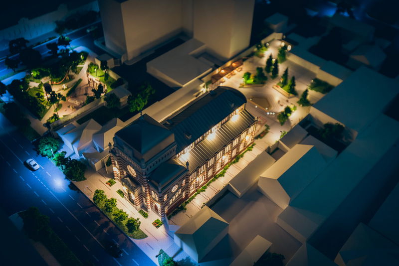 הונחה אבן פינה לשחזור בית הכנסת הגדול במרכז העיר סמרה