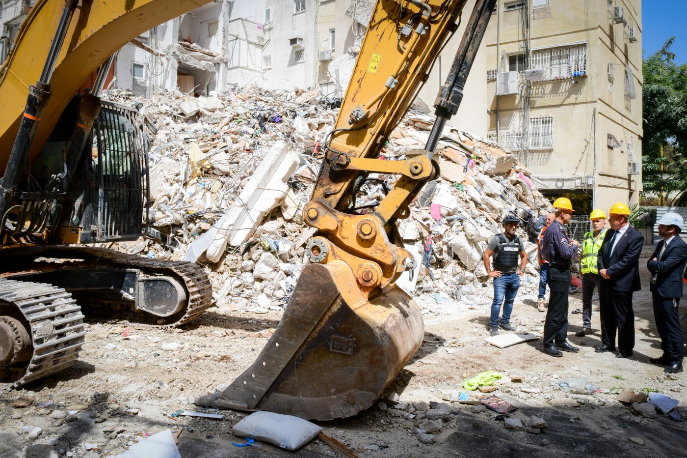 בניין בקריסה. אילוסטרציה