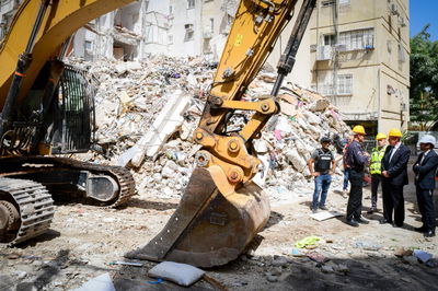 בניין בקריסה. אילוסטרציה