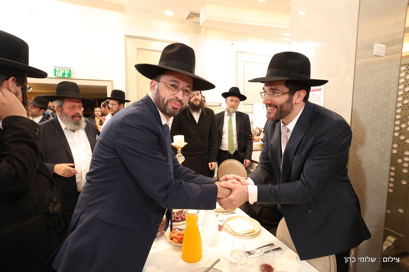 חבר המועצה הירושלמי חגג בר מצווה לבנו; כולם באו