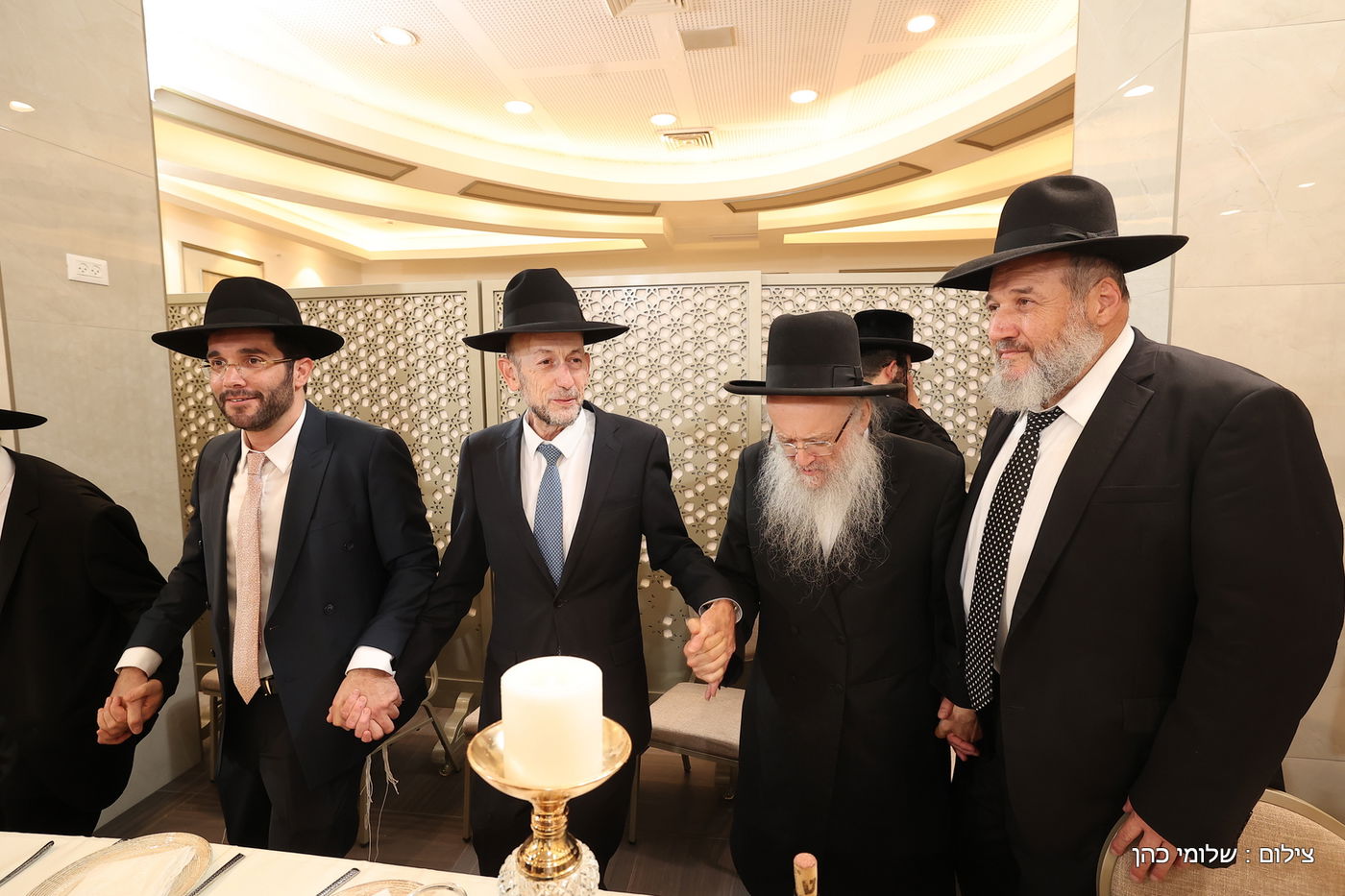 חבר המועצה הירושלמי חגג בר מצווה לבנו; כולם באו