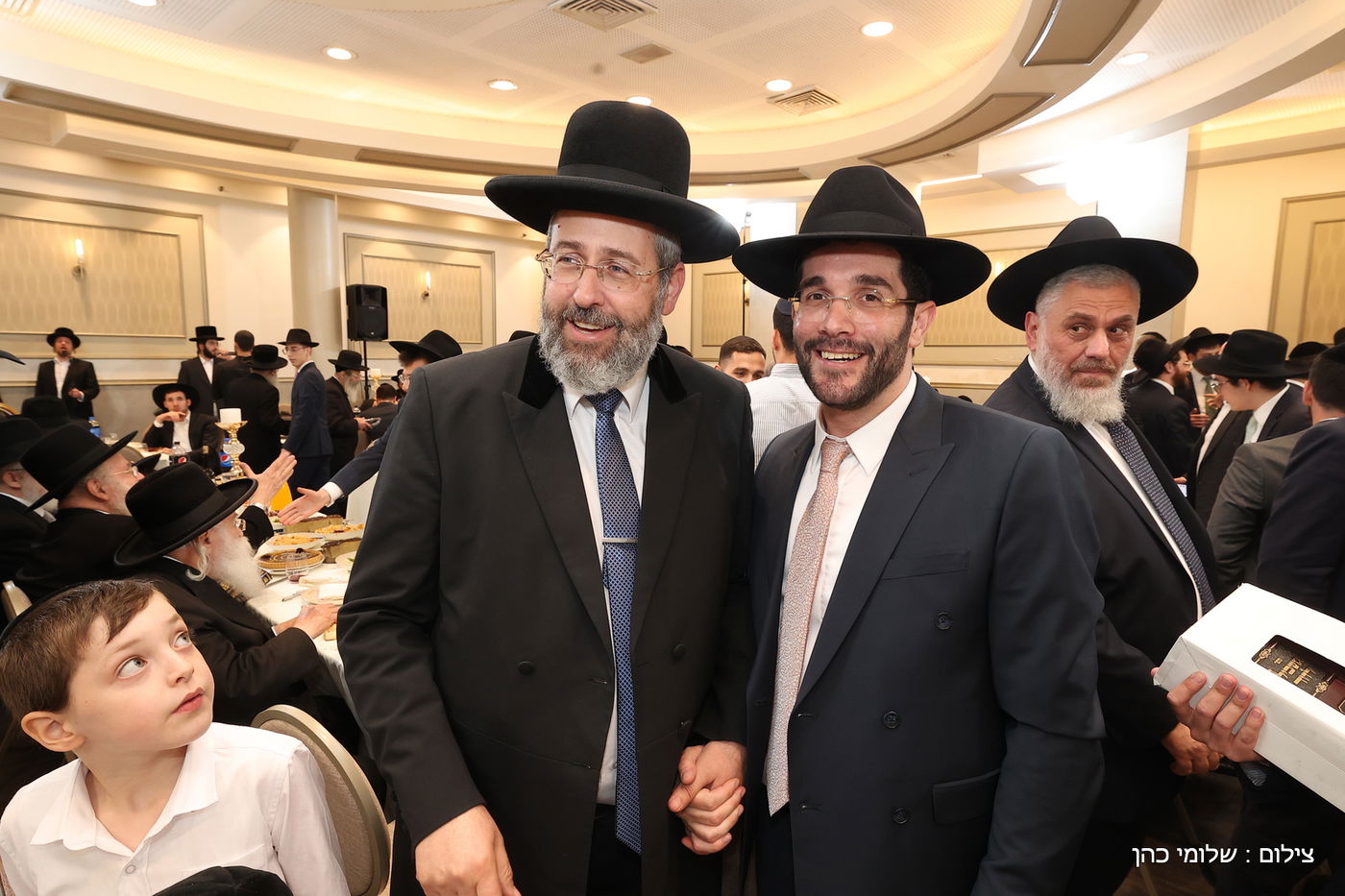 חבר המועצה הירושלמי חגג בר מצווה לבנו; כולם באו