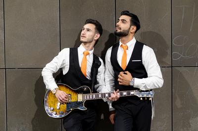 נהוראי אריאלי ואבי פודולינסקי בביצוע אקוסטי - "מודה אני"