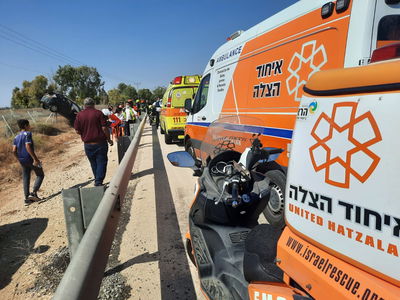 זירת התאונה