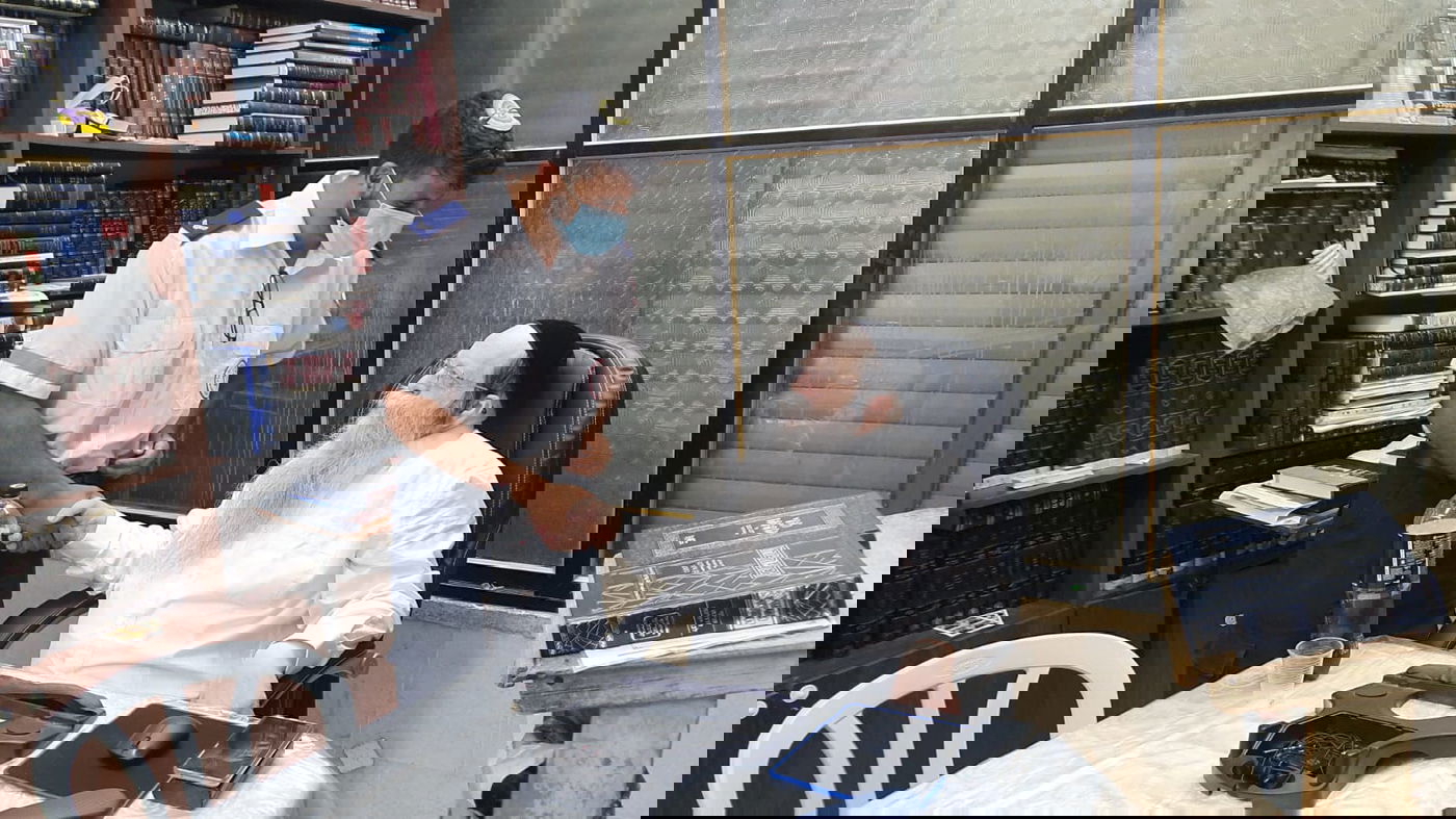 לפני תחילת 'זמן חורף': מד"א חיסנו והתברכו מראש הישיבה