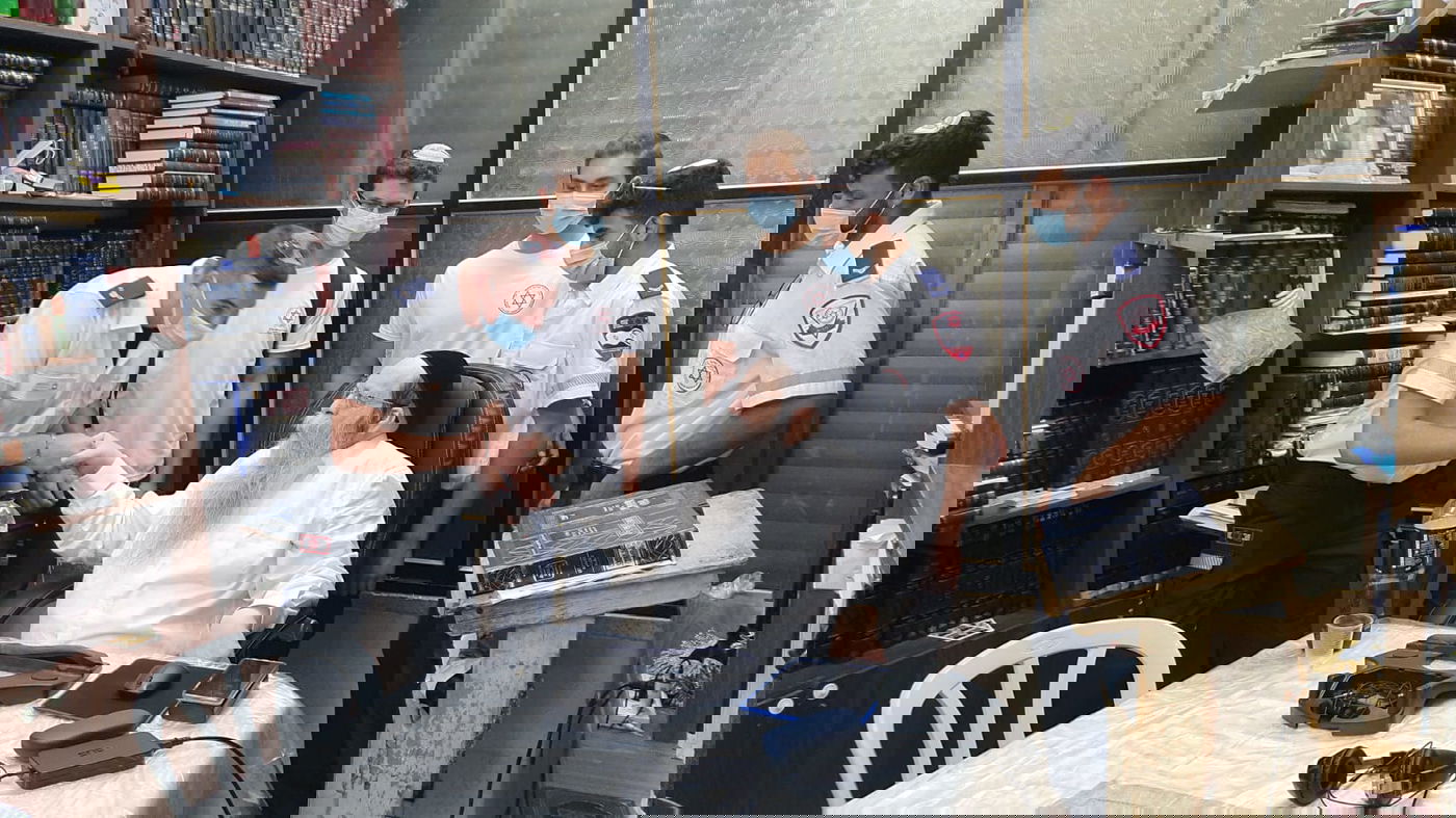 לפני תחילת 'זמן חורף': מד"א חיסנו והתברכו מראש הישיבה