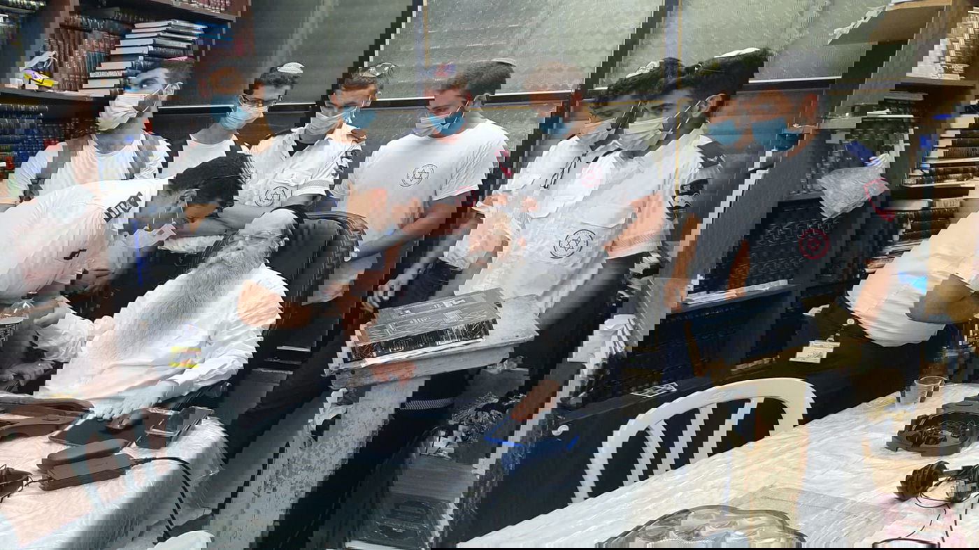 לפני תחילת 'זמן חורף': מד"א חיסנו והתברכו מראש הישיבה