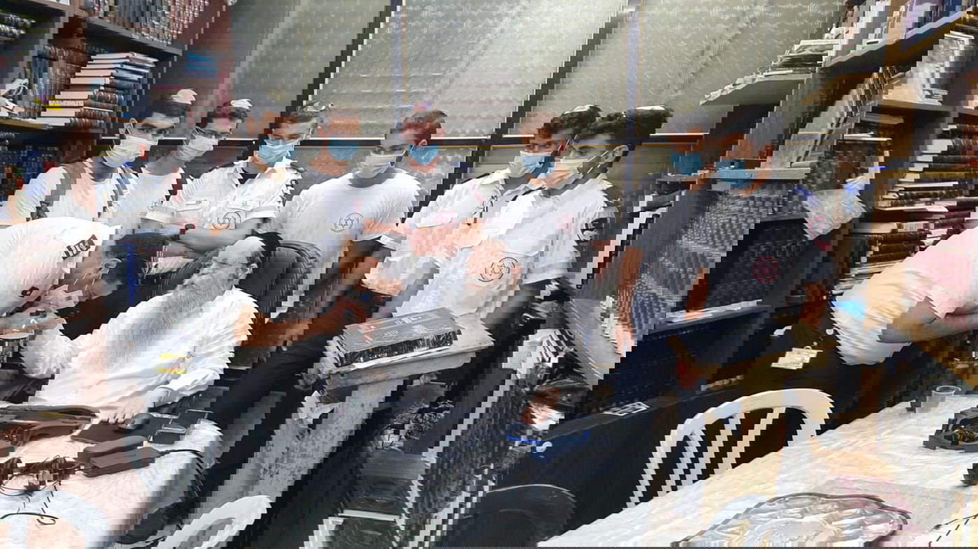 לפני תחילת 'זמן חורף': מד"א חיסנו והתברכו מראש הישיבה