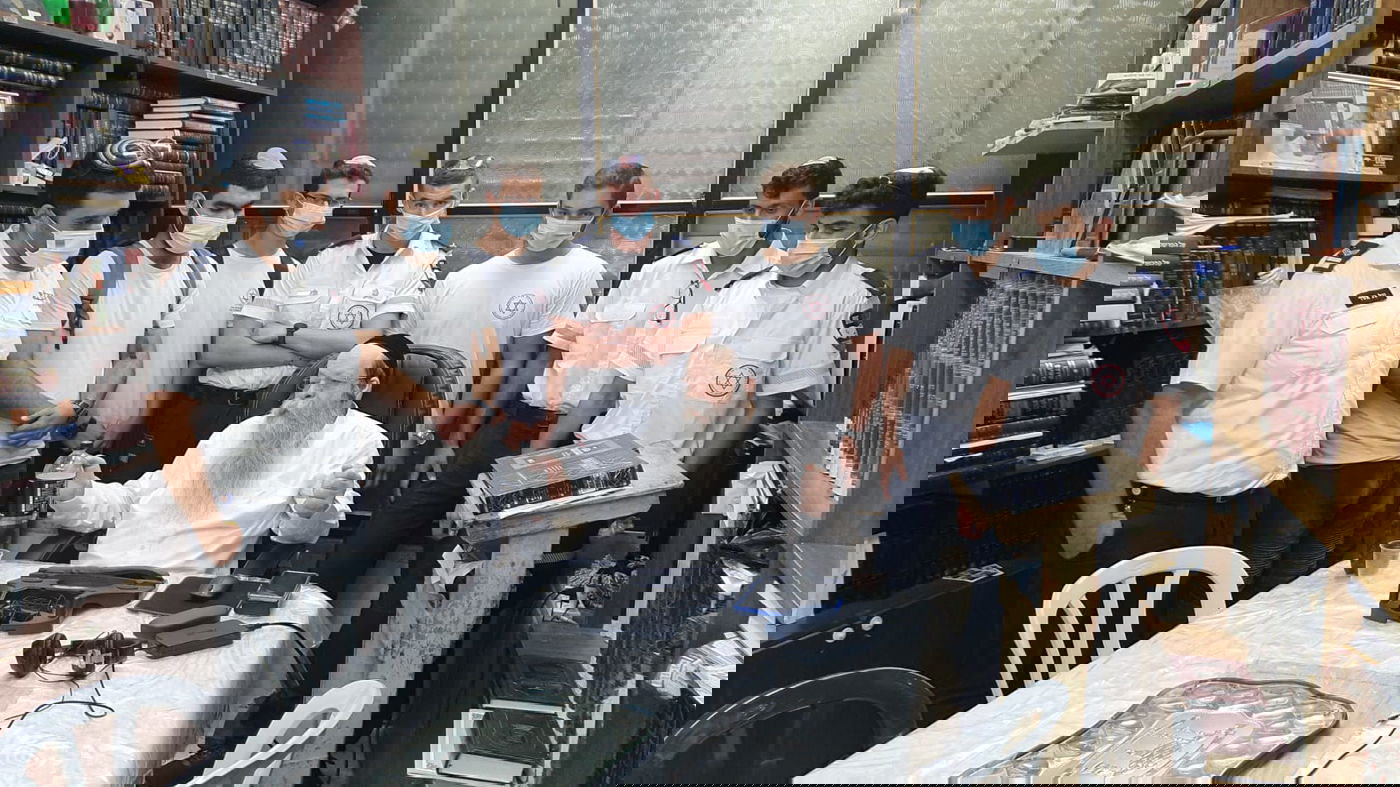 לפני תחילת 'זמן חורף': מד"א חיסנו והתברכו מראש הישיבה