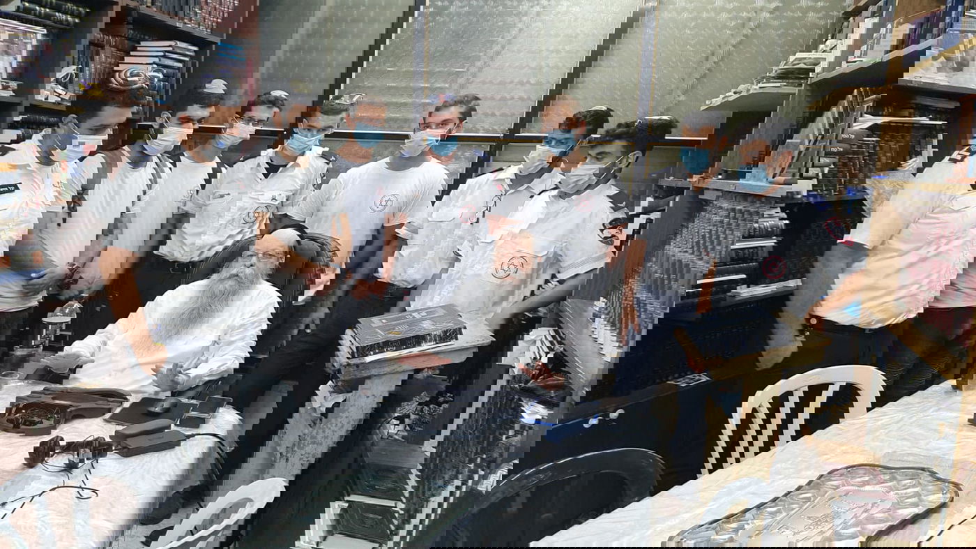 לפני תחילת 'זמן חורף': מד"א חיסנו והתברכו מראש הישיבה