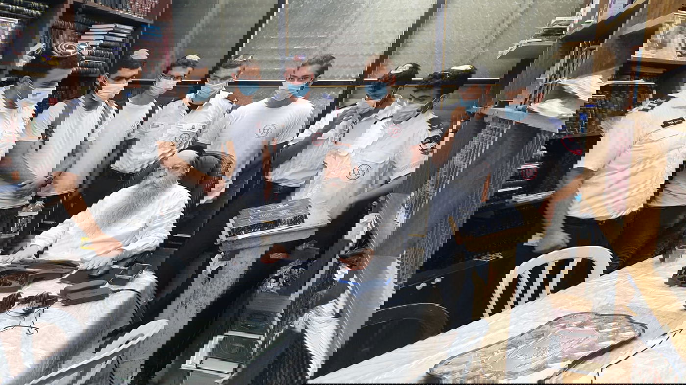 לפני תחילת 'זמן חורף': מד"א חיסנו והתברכו מראש הישיבה