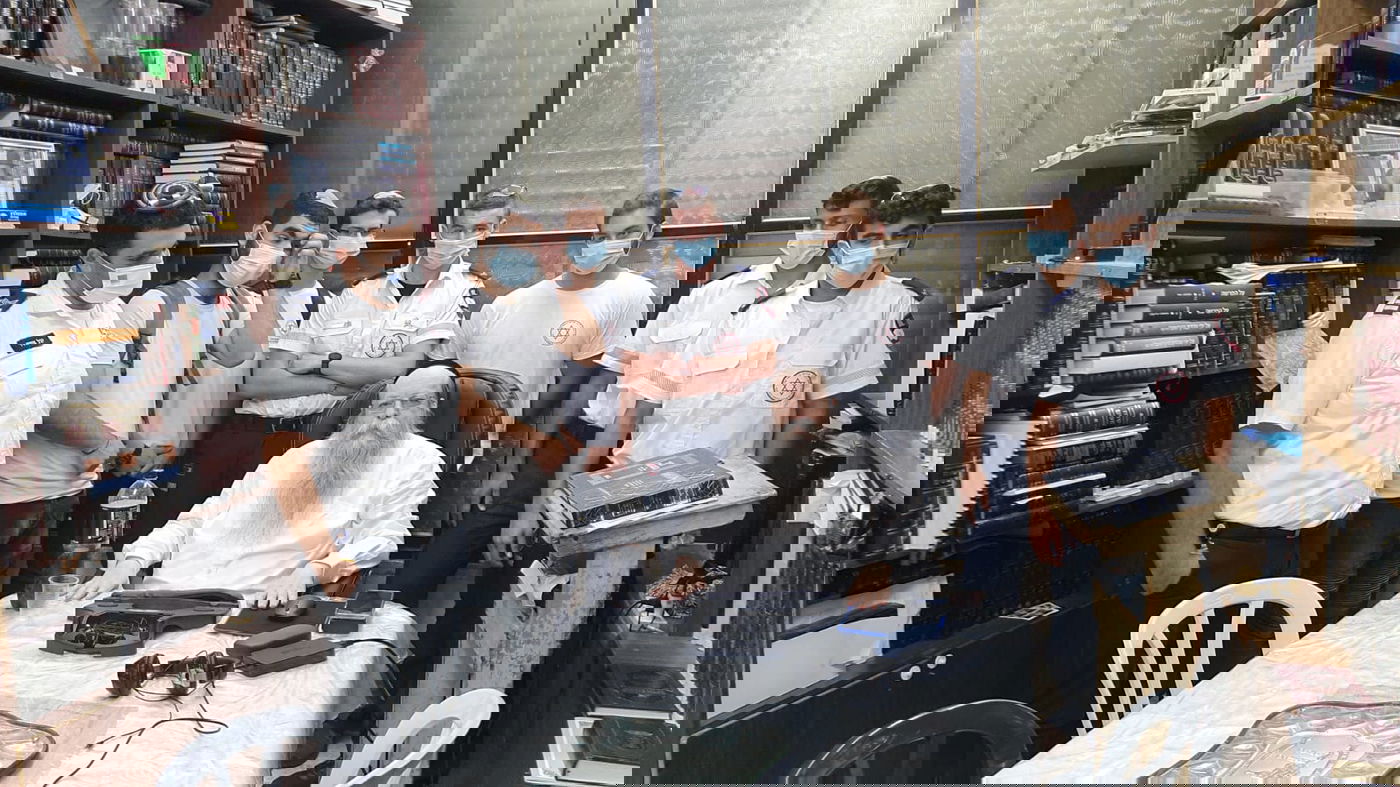 לפני תחילת 'זמן חורף': מד"א חיסנו והתברכו מראש הישיבה