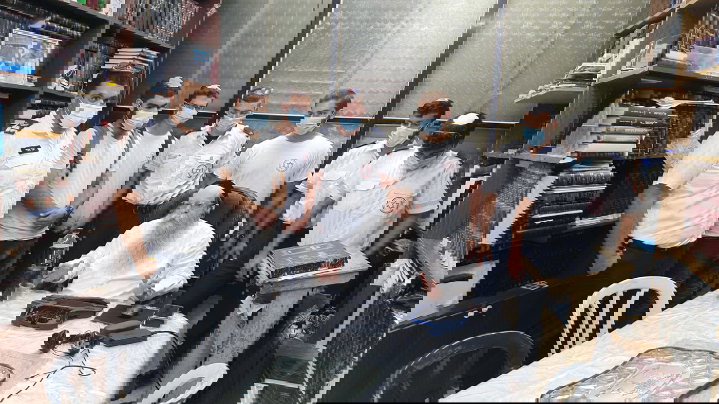 לפני תחילת 'זמן חורף': מד"א חיסנו והתברכו מראש הישיבה