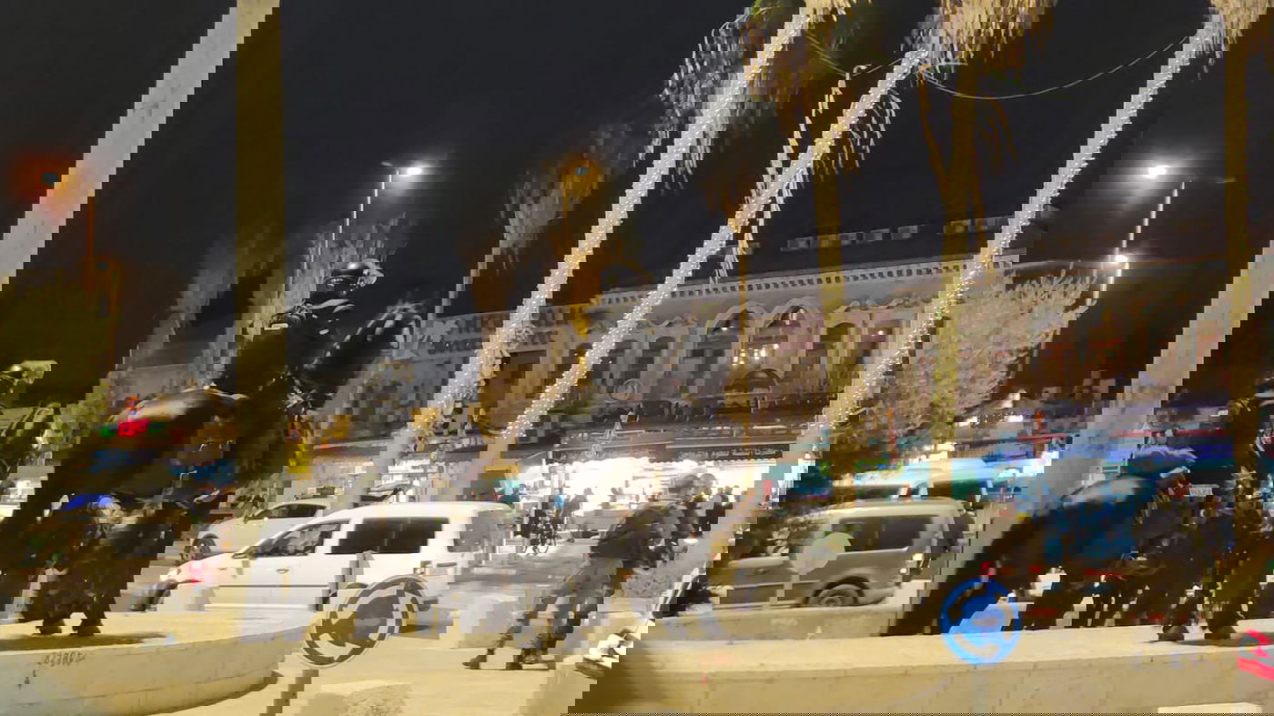 4 עצורים בעימותים בשער שכם בי-ם • תיעוד