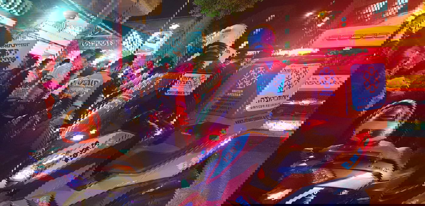 הולך רגל חרדי נפצע בינוני מפגיעת אופניים