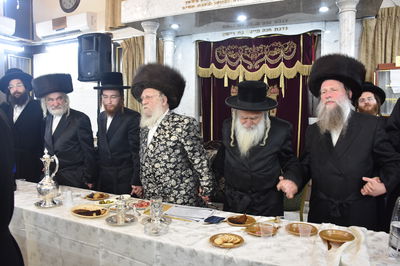 שמחת התנאים בחצרות שאץ - רחמסטריווקא - מאקאווא