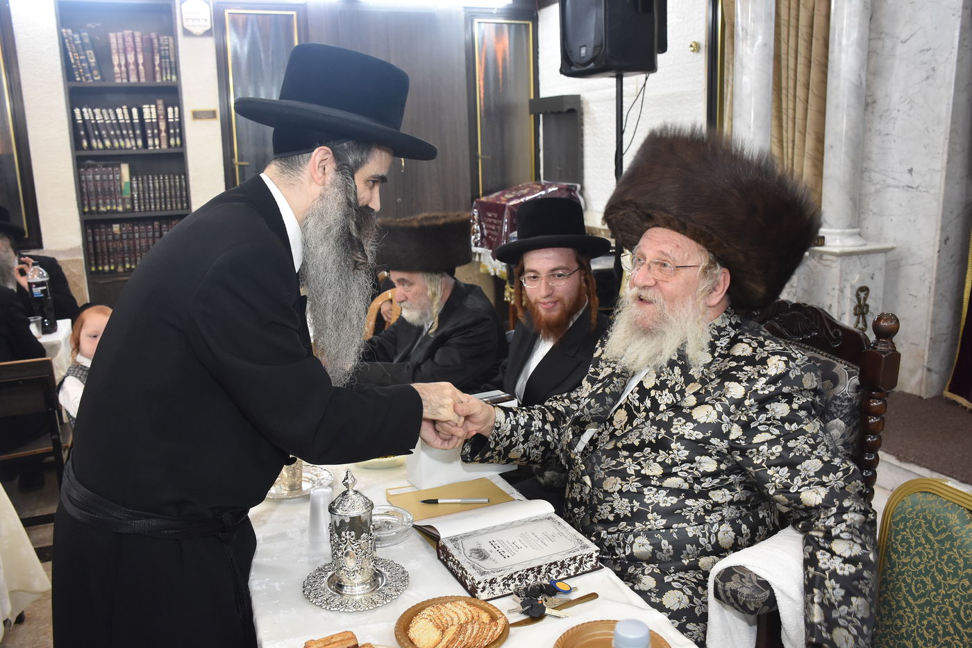 שמחת התנאים בחצרות שאץ - רחמסטריווקא - מאקאווא