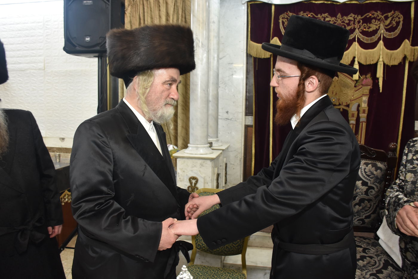 שמחת התנאים בחצרות שאץ - רחמסטריווקא - מאקאווא