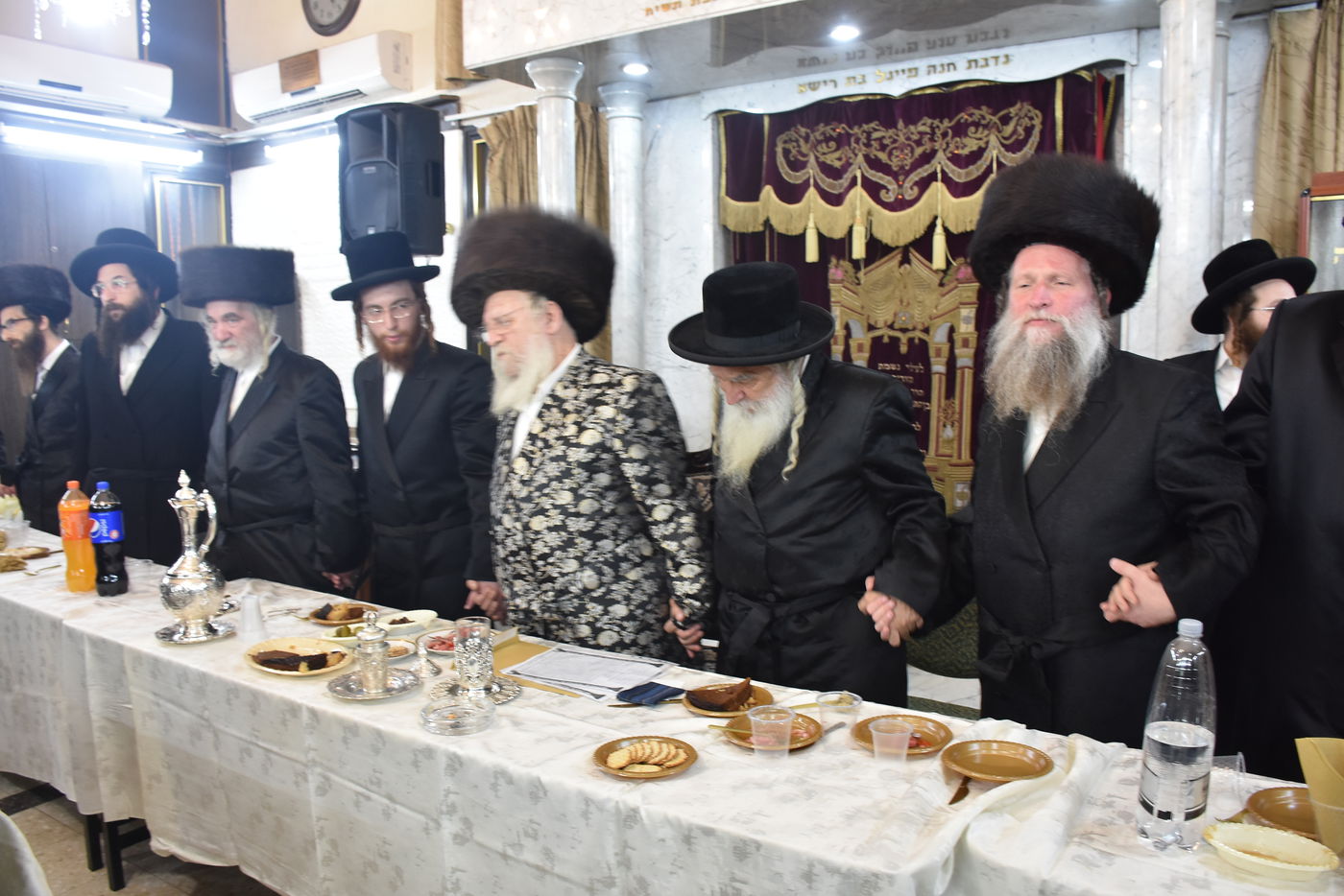 שמחת התנאים בחצרות שאץ - רחמסטריווקא - מאקאווא