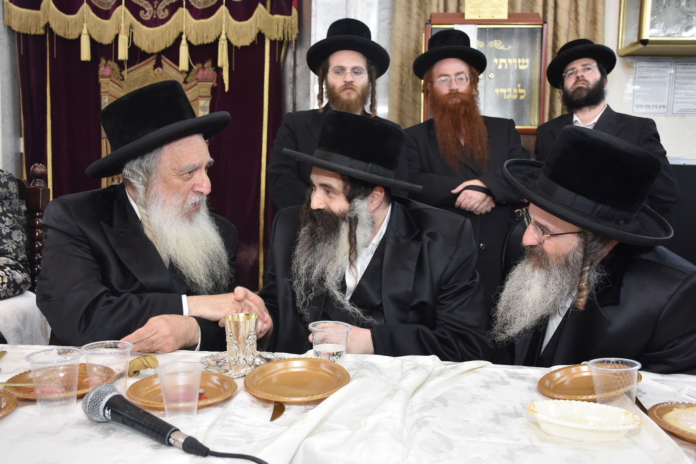 שמחת התנאים בחצרות שאץ - רחמסטריווקא - מאקאווא