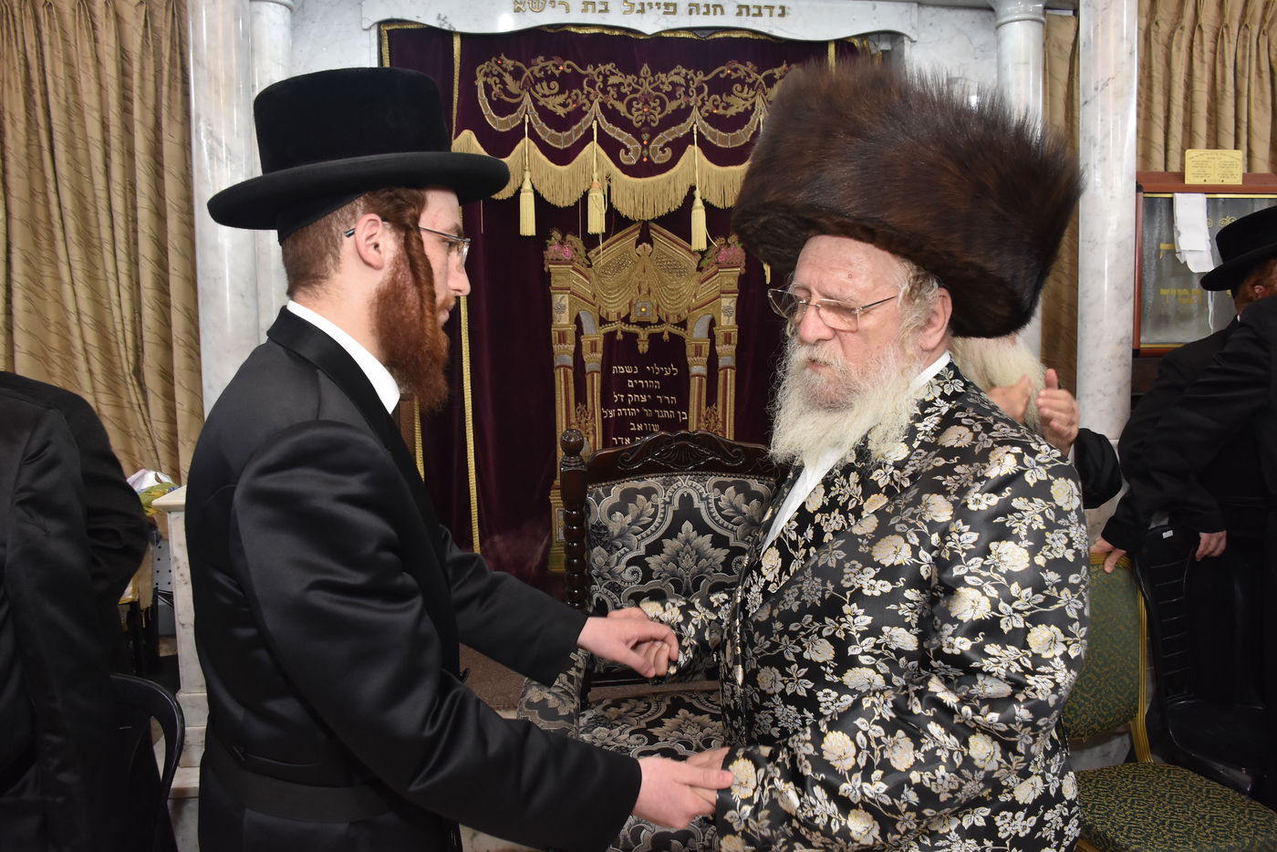 שמחת התנאים בחצרות שאץ - רחמסטריווקא - מאקאווא