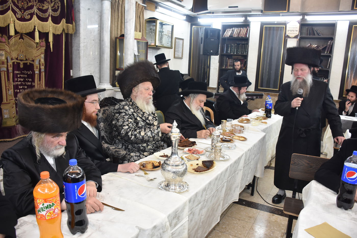 שמחת התנאים בחצרות שאץ - רחמסטריווקא - מאקאווא