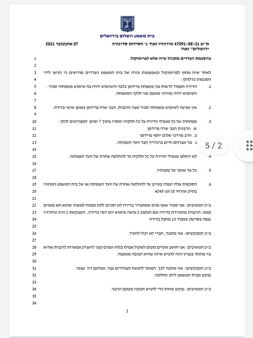 קרב הירושה בחסידות: בית המשפט פסק לטובת סאדיגורה