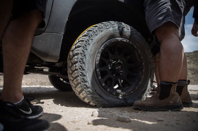 הפנצ'ר ברכב