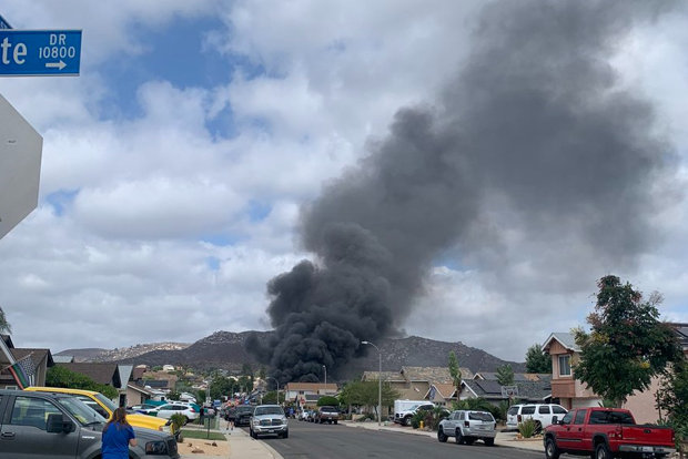 זירת ההתרסקות