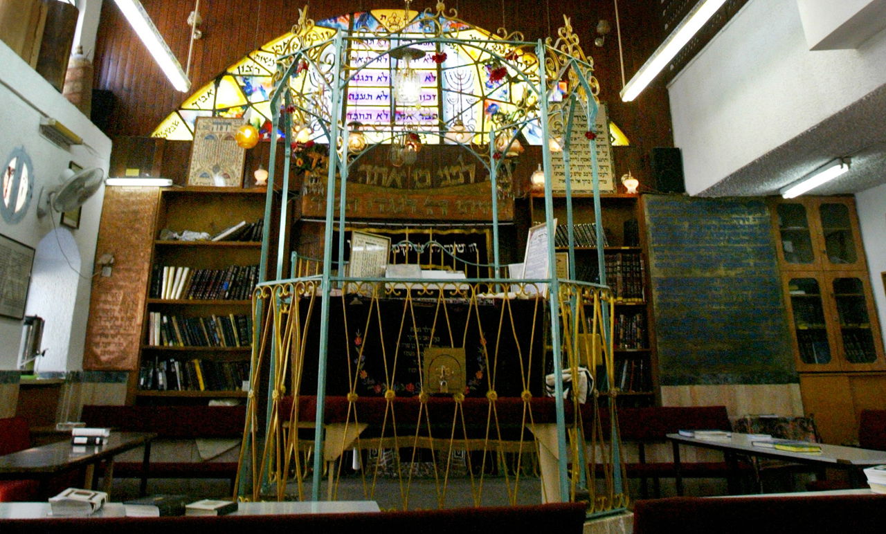 ביהכ"נ מוסאיוף. ארכיון