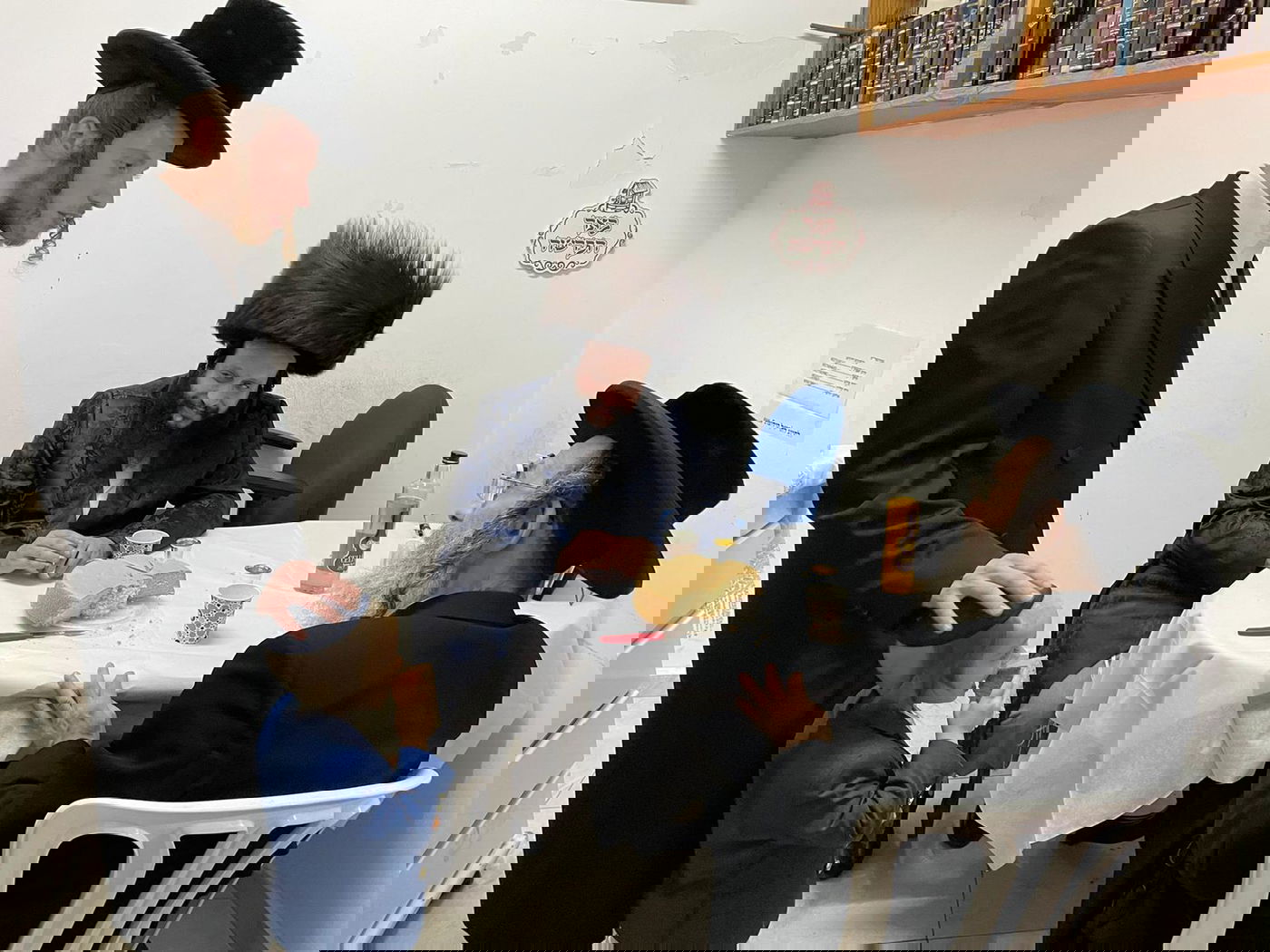 'חלאקה' לנכד האדמו"רים משומרי אמונים קריית גת וזאבליטוב