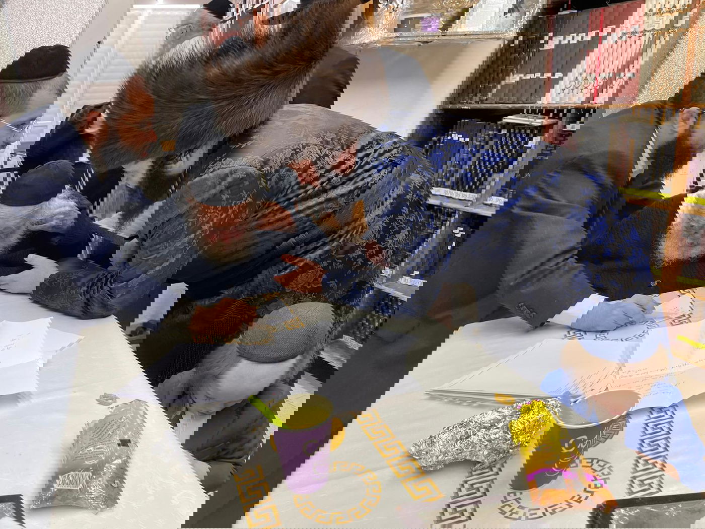 'חלאקה' לנכד האדמו"רים משומרי אמונים קריית גת וזאבליטוב