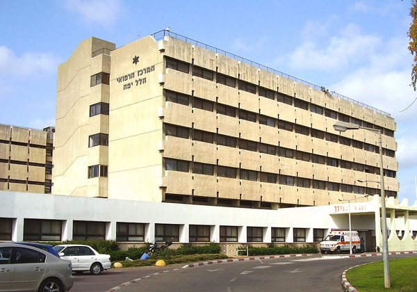 מבנה ביה"ח שהותקף אתמול