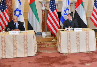 לפיד ושר החוץ של ארה"ב