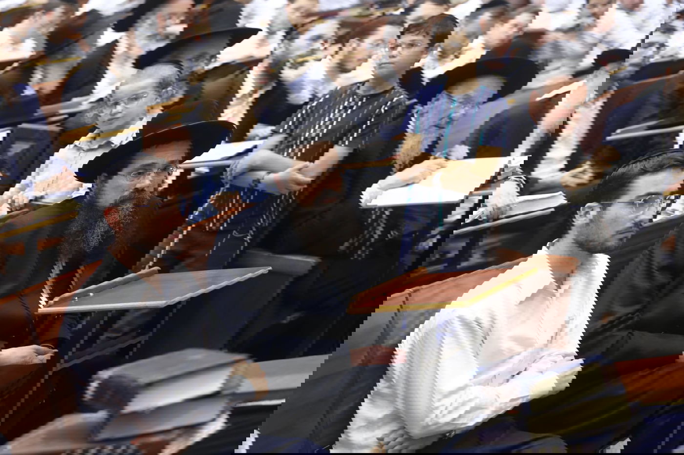 הגר"ד לנדו חיזק את 'מיר ברכפלד' • תיעוד