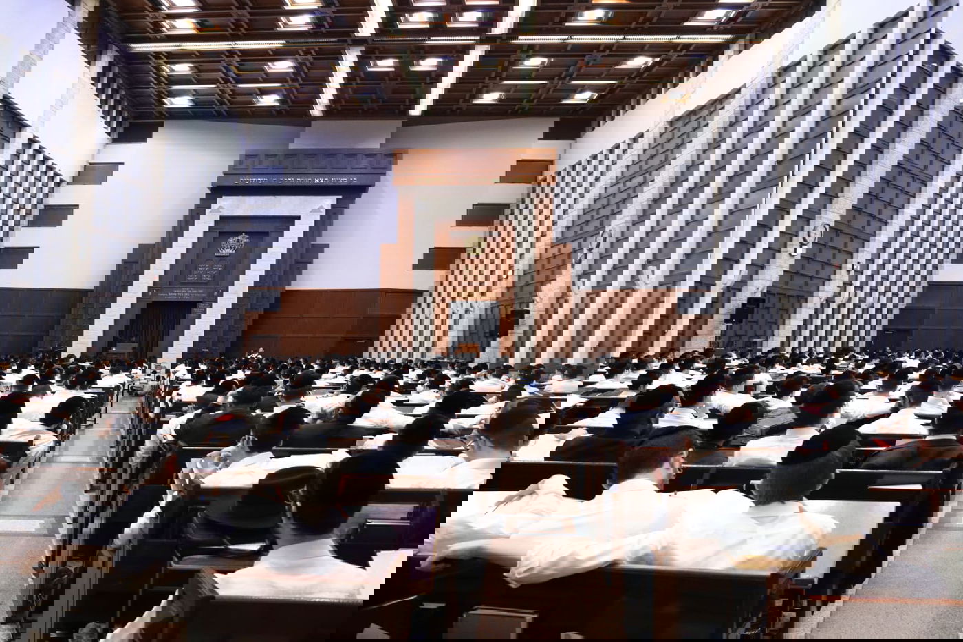 הגר"ד לנדו חיזק את 'מיר ברכפלד' • תיעוד