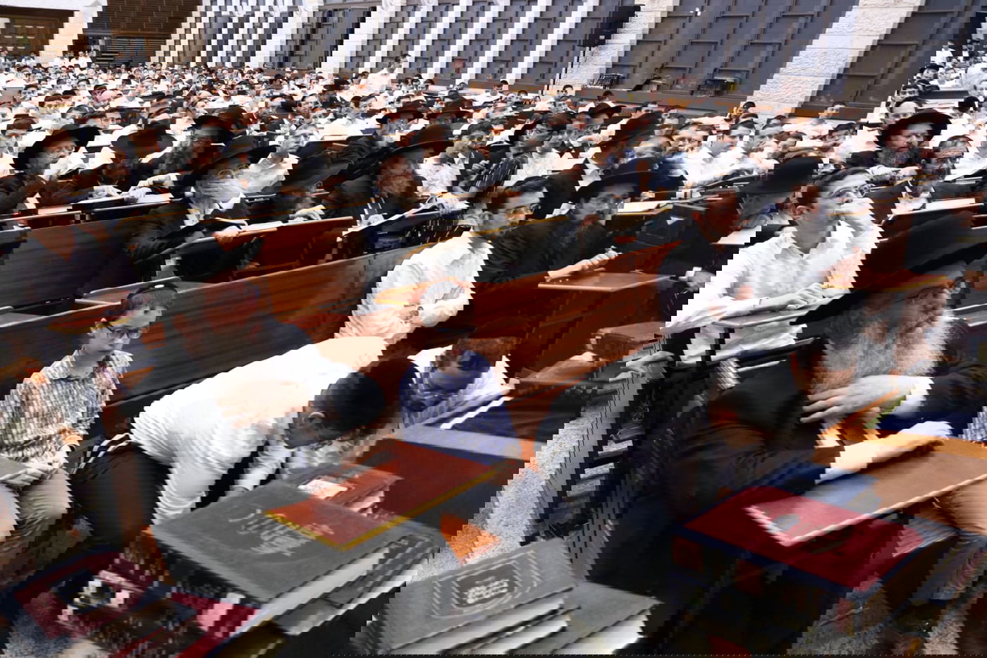 הגר"ד לנדו חיזק את 'מיר ברכפלד' • תיעוד