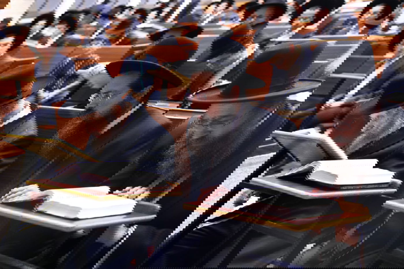 הגר"ד לנדו חיזק את 'מיר ברכפלד' • תיעוד