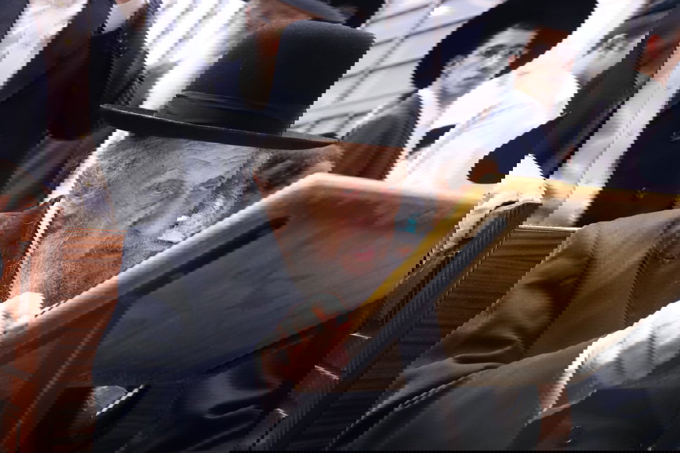 הגר"ד לנדו חיזק את 'מיר ברכפלד' • תיעוד