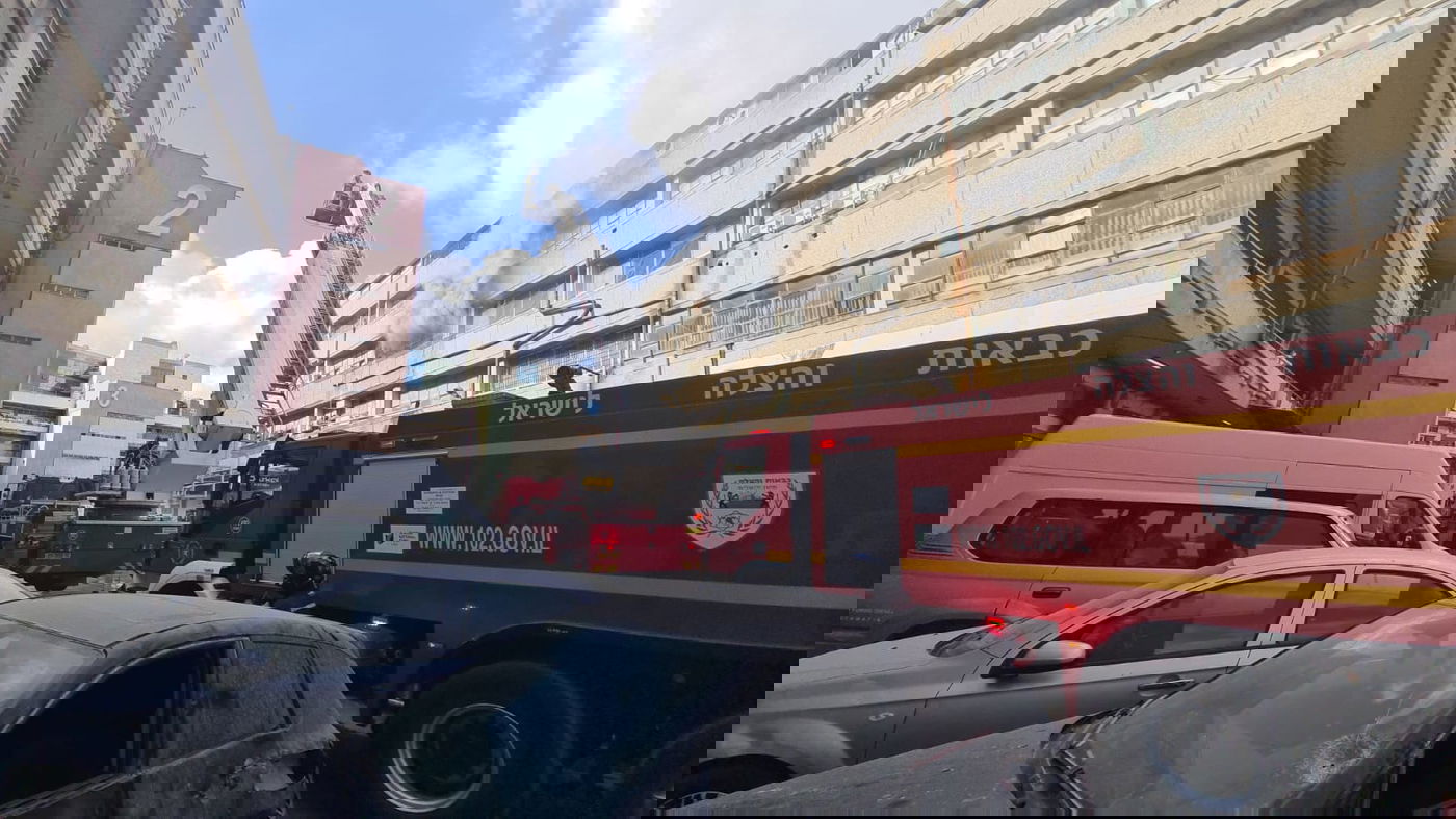 גבעת שאול: שריפה פרצה ב"בית הדפוס"