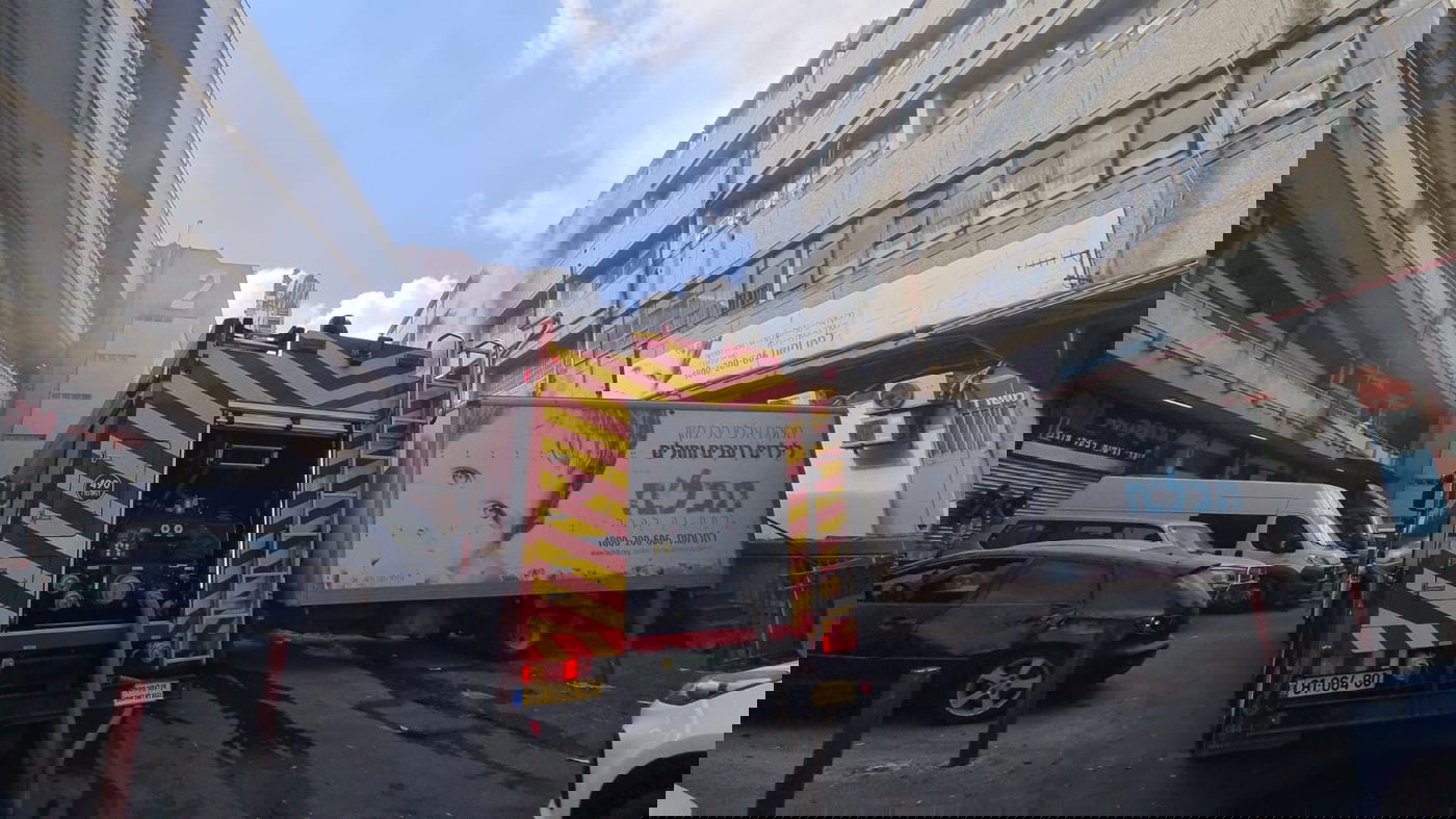 גבעת שאול: שריפה פרצה ב"בית הדפוס"