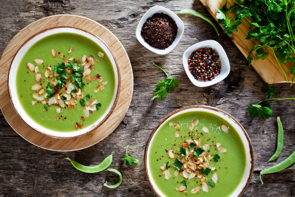 מרק שומר עם כרישה ותפוחי אדמה