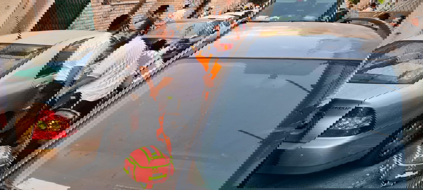 ילד בן 10 נפגע בראשו מרכב; מצבו בינוני