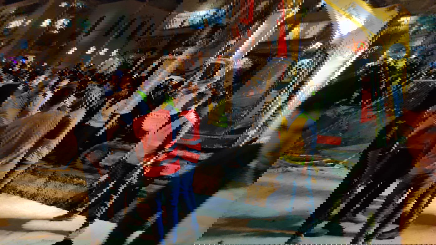 הקיצונים חזרו להפגין נגד הרכבת הקלה; צפו