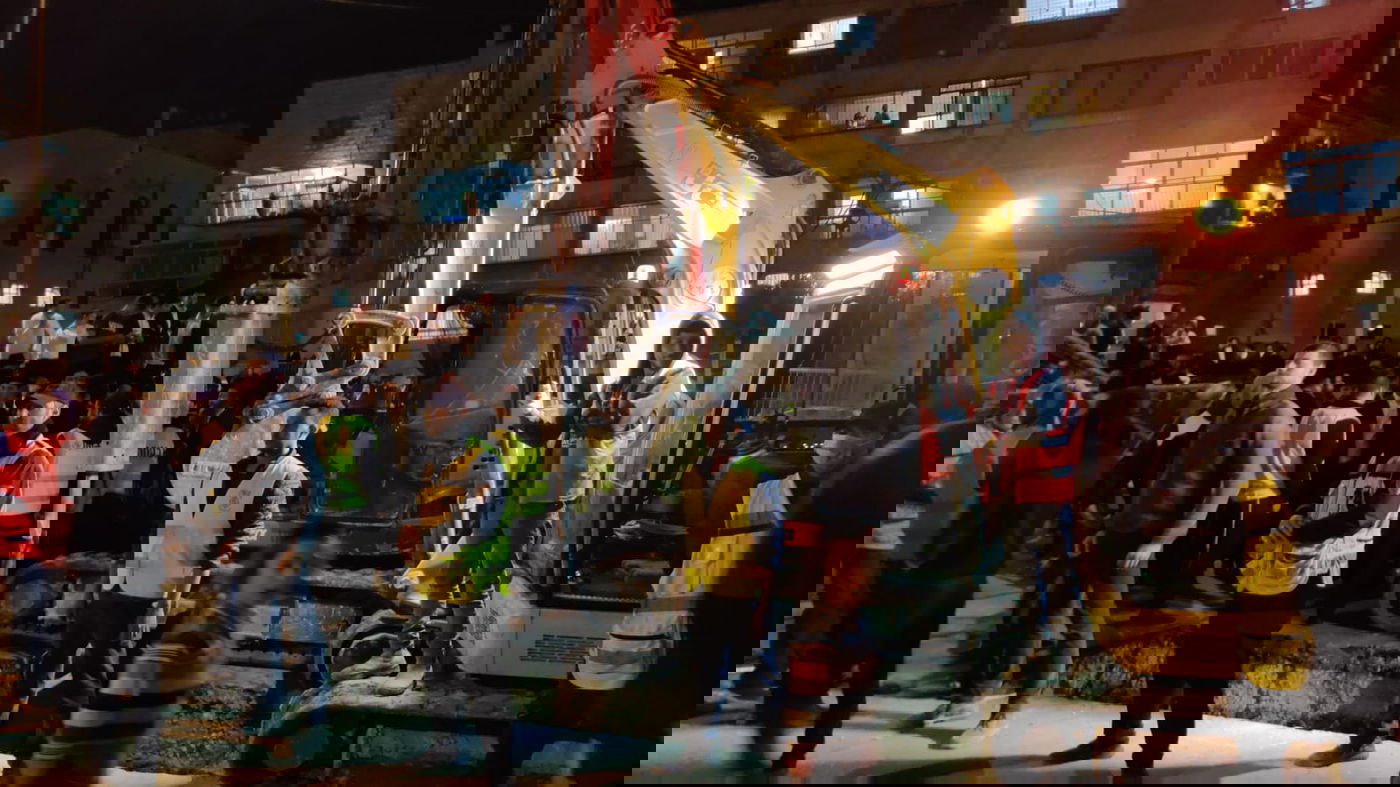 הקיצונים חזרו להפגין נגד הרכבת הקלה; צפו