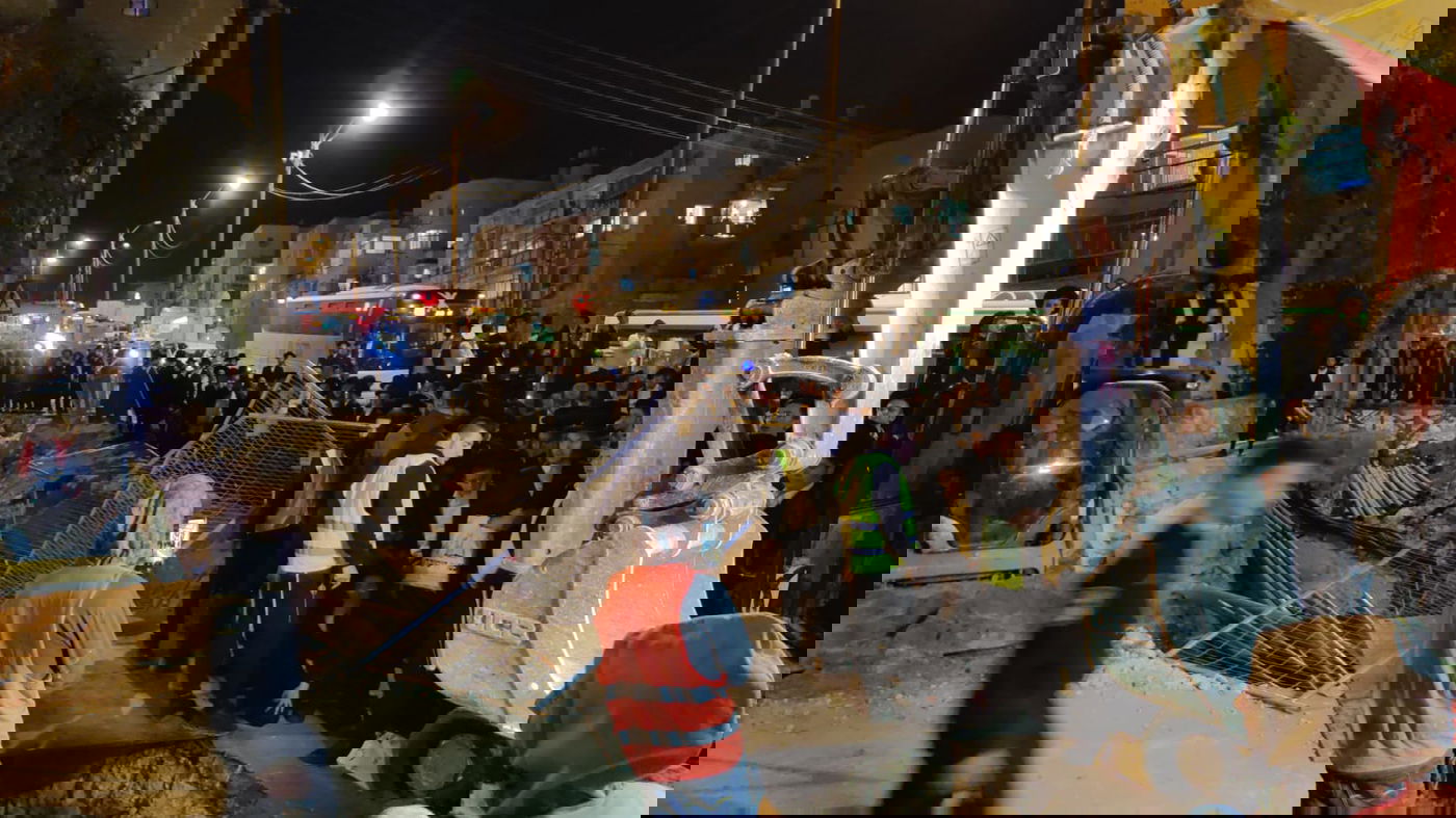 הקיצונים חזרו להפגין נגד הרכבת הקלה; צפו