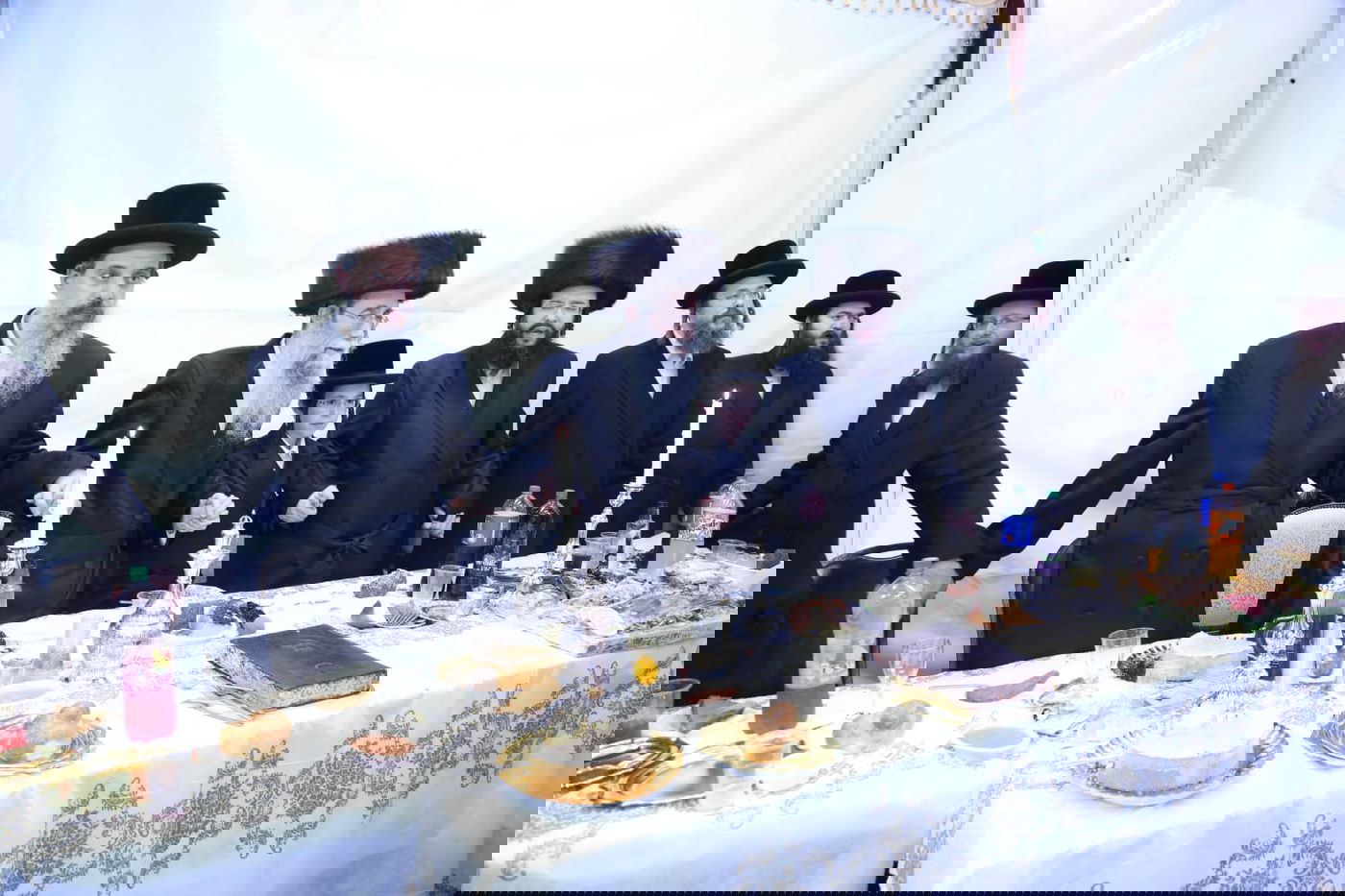 שמחת בר המצווה לנכדו של אב"ד ערלוי