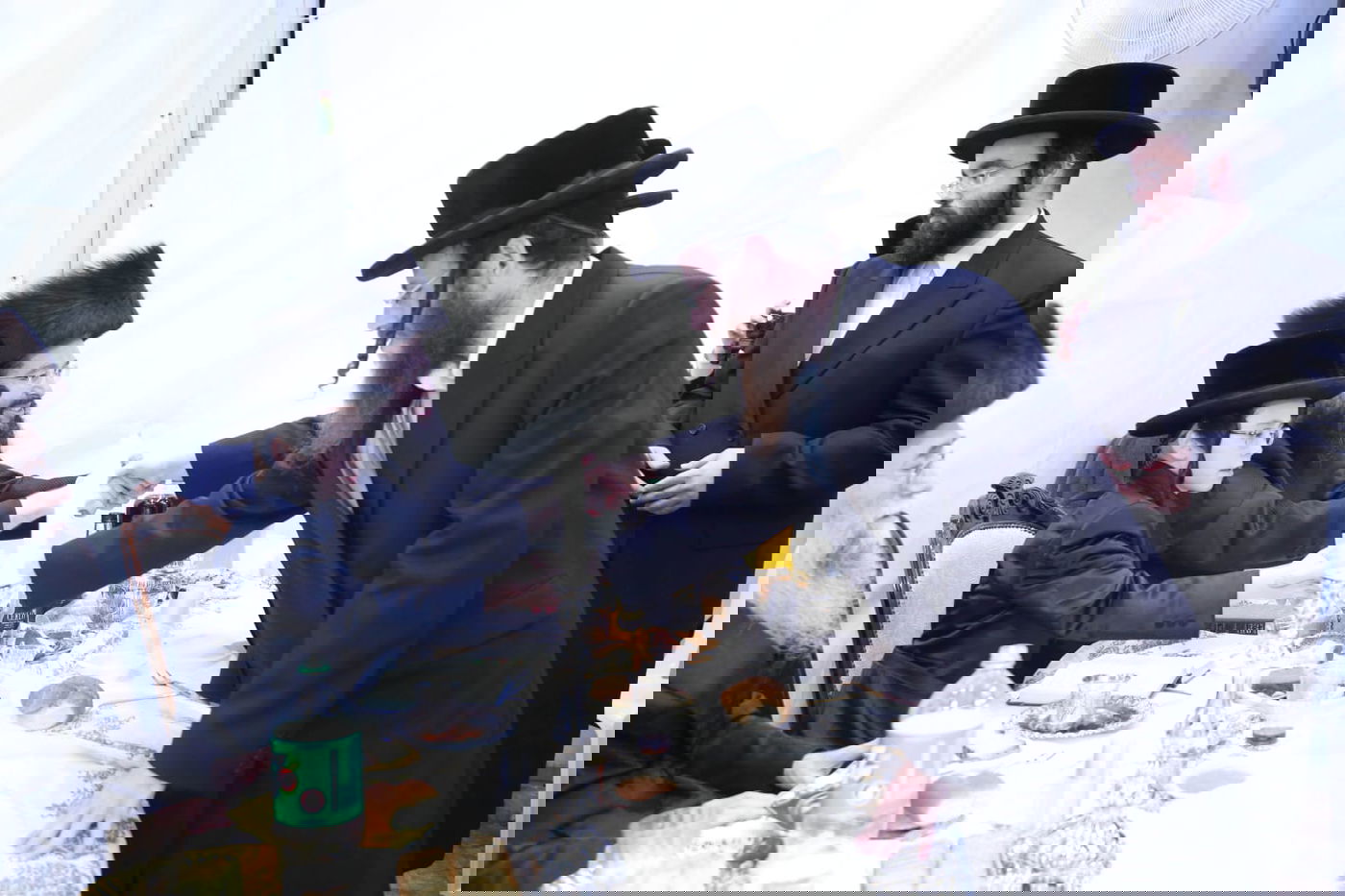 שמחת בר המצווה לנכדו של אב"ד ערלוי