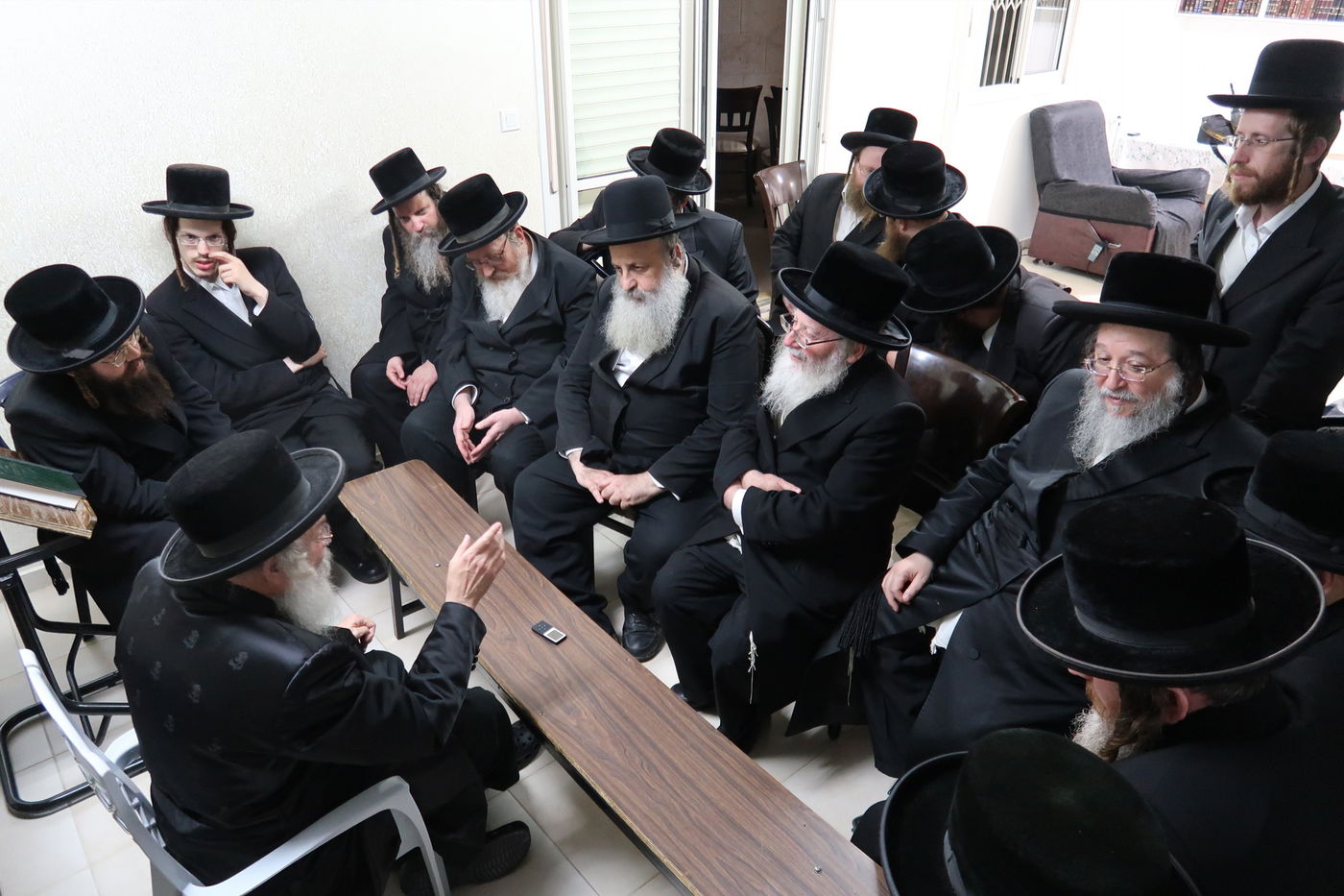 רבני ביתר ניחמו את בן האדמו"ר מסאוווראן זצ"ל